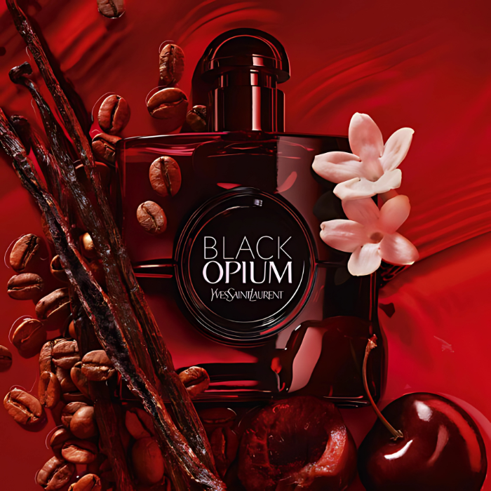 Black Opium Over Red by Yves Saint Laurent Eau De Parfum 3 oz