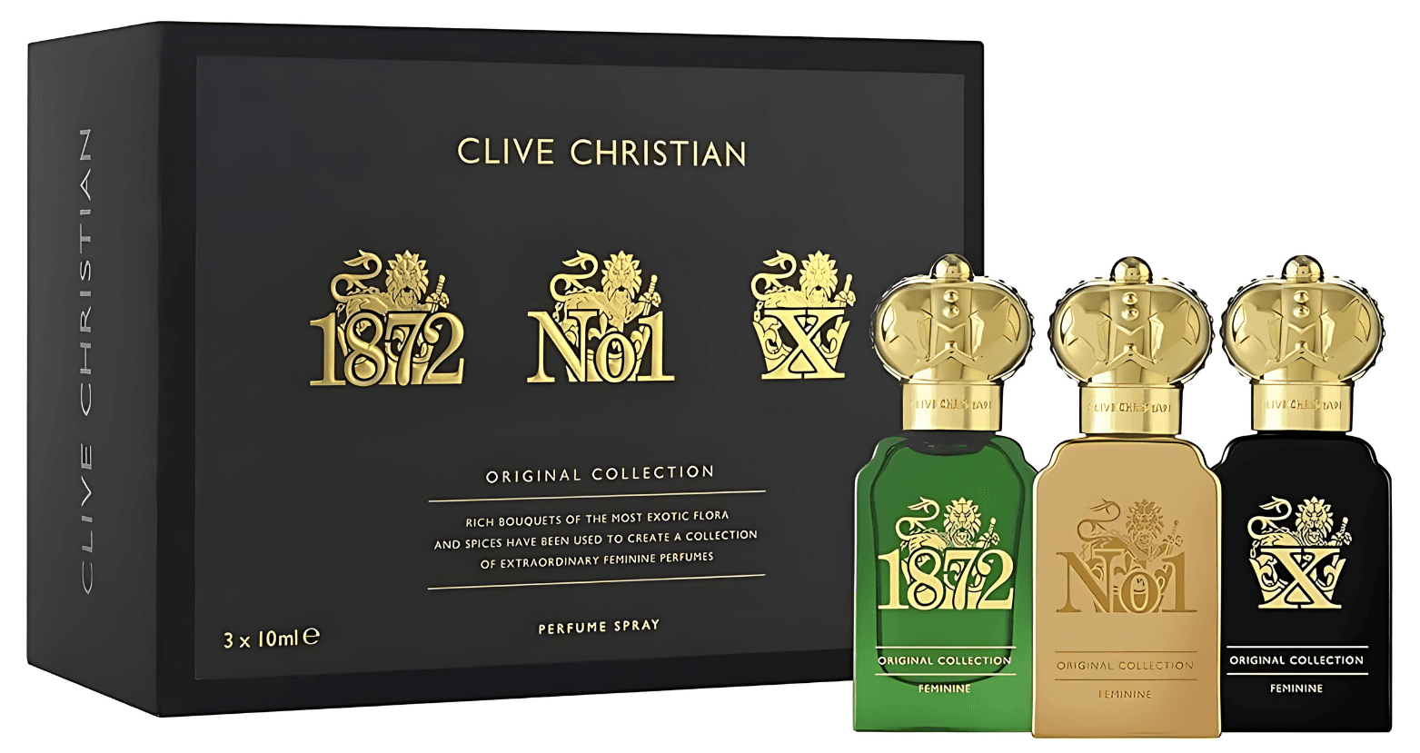 Clive_Christian_X_by_Clive_Christian_Gift_Set_--_Travel_Set_Includes_Clive_Christian_1872_Feminine_Clive_Christian_No_1_Feminine_Clive_Christian_X_Feminine_all_in_.34_oz_Pure_Perfume.png