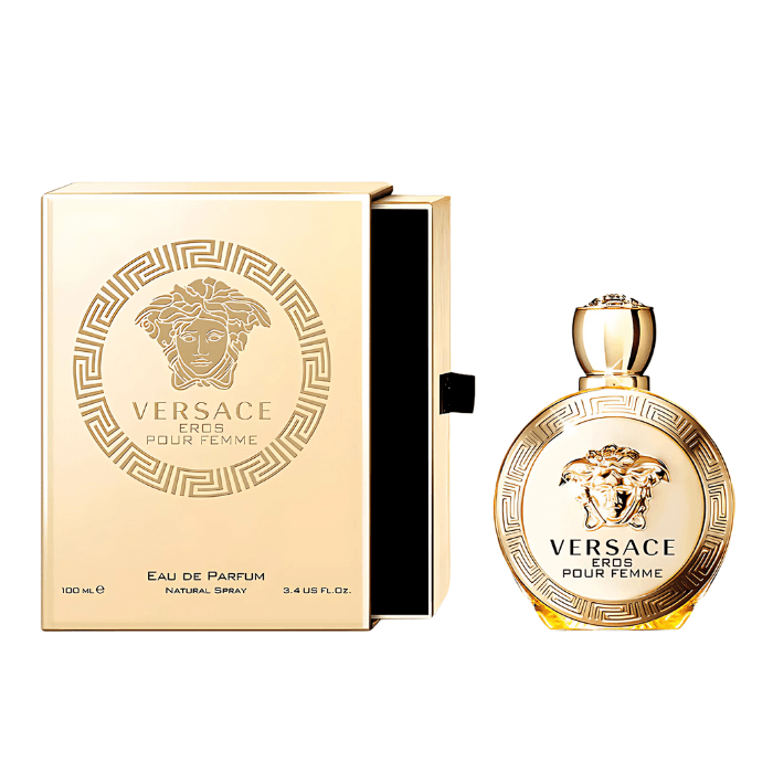 Eros Pour Femme by Versace Eau De Parfume 3.4 oz Box