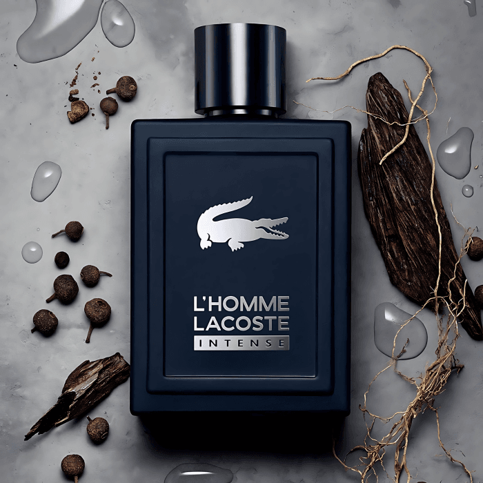 L'homme Lacoste Intense by Lacoste Eau De Toilette 3.3 oz