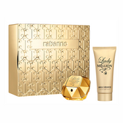 Lady Million by Paco Rabanne Gift Set - 2.7oz Eau De Parfum + 3.4oz Body Lotion