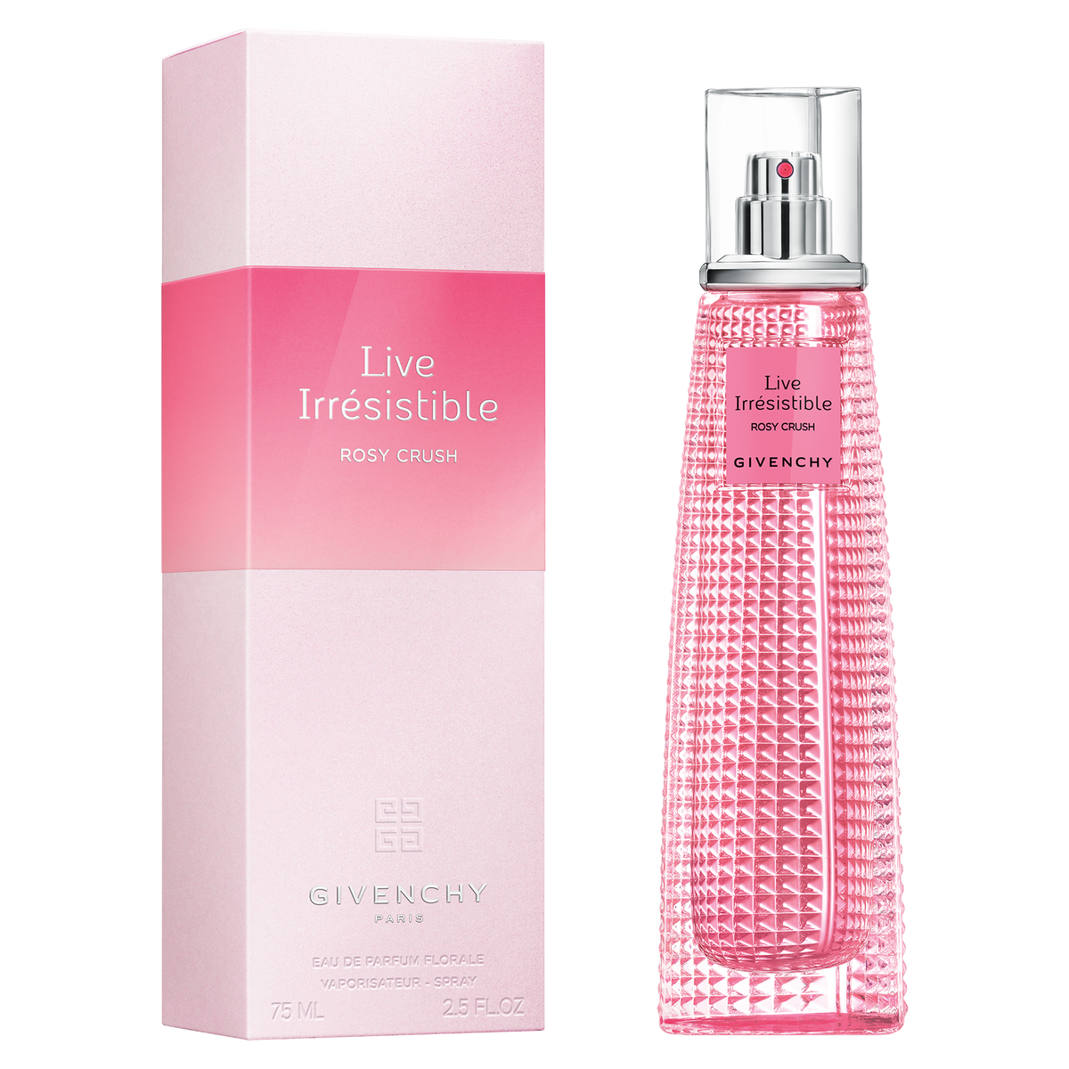 Live Irresistible Rosy Crush by Givenchy Eau De Parfum Florale 2.5 oz