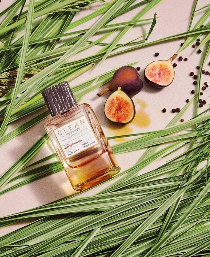 White Fig & Bourbon by Clean Eau De Parfum 3.4 oz