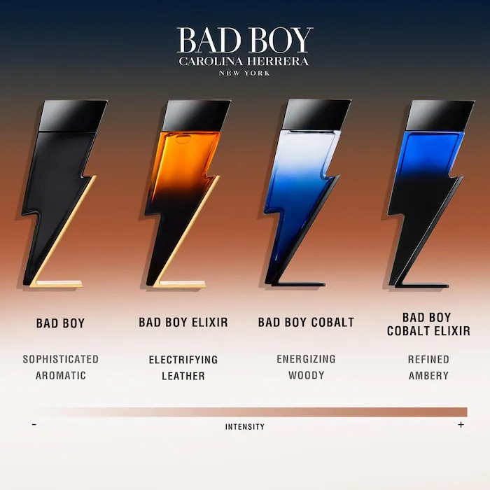 Bad Boy Elixir by Carolina Herrera Eau De Parfum 3.4 oz