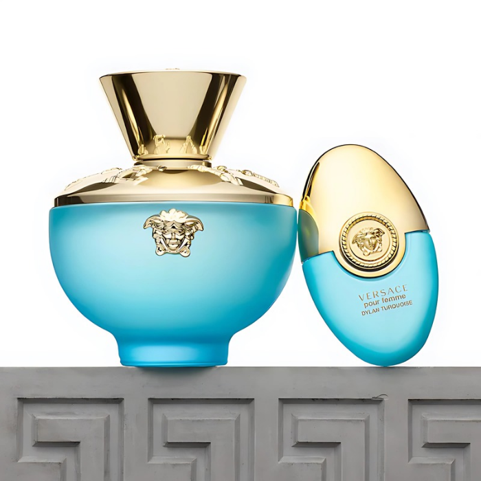 Pour Femme Dylan Turquoise by Versace Eau De Toilette 1.7 oz