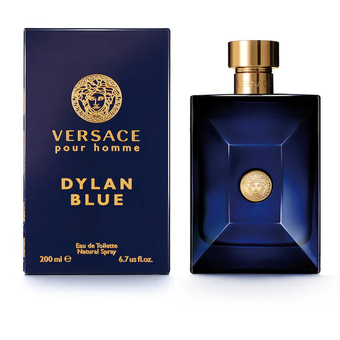 Dylan Blue Pour Homme by Versace Eau De Toilette 6.7 oz