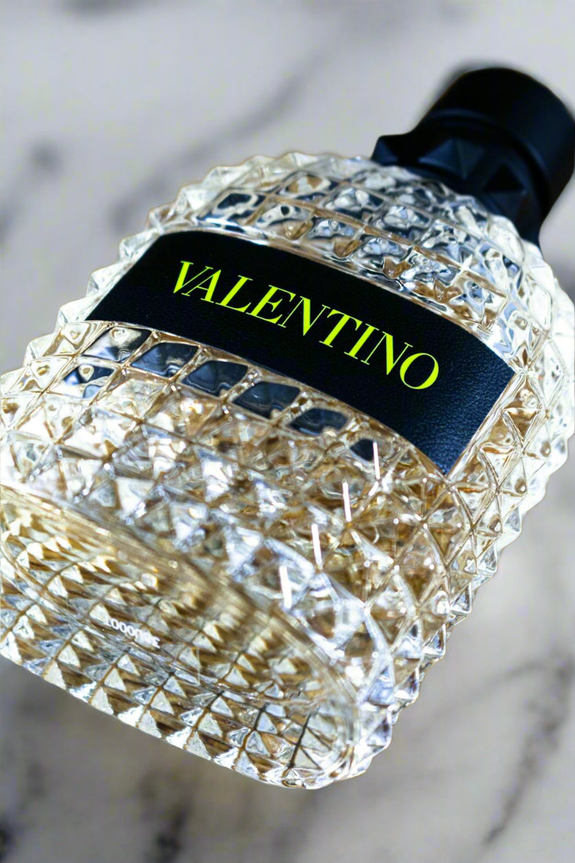 Valentino fragrance bottle. All Fragrance page